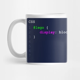 CSS Lego Mug